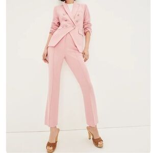 Veronica Beard Kean Pants in Peony Pink